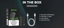 Load image into Gallery viewer, Eleaf Mini istick 20w type C