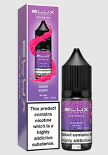 Load image into Gallery viewer, Elux Legend nic salts 10ml 10mg