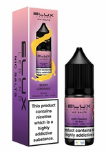 Load image into Gallery viewer, Elux Legend nic salts 10ml 20mg