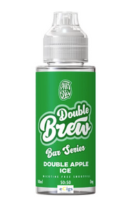 Double Brew Double Apple Ice shortfill 100ml 0mg