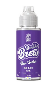 Double Brew Grape Ice shortfill 100ml 0mg