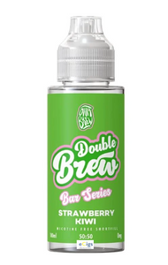 Double Brew Strawberry Kiwi shortfill 100ml 0mg