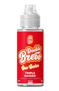 Double Brew Triple Mango shortfill 100ml 0mg