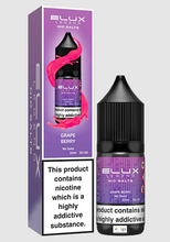 Load image into Gallery viewer, Elux Legend nic salts 10ml 10mg
