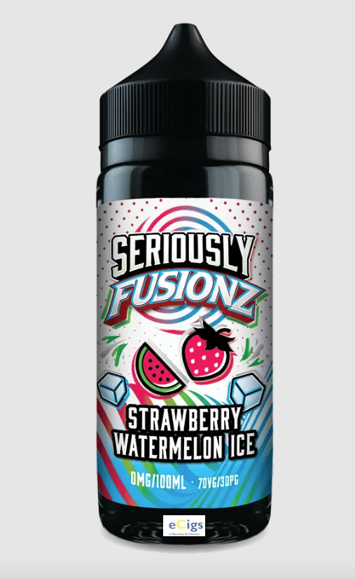 Seriously Fusionz Strawberry Watermelon Ice 100ml Shortfill 0mg