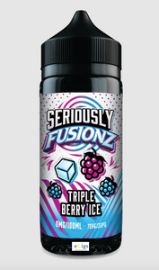 Seriously Fusionz Triple Berry Ice 100ml Shortfill 0mg