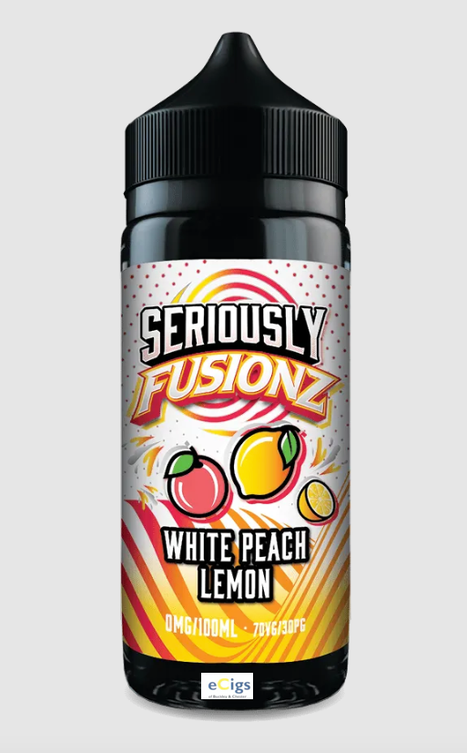 Seriously Fusionz White Peach lemon 100ml Shortfill 0mg