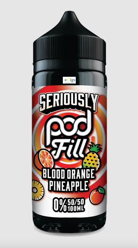 Seriously Pod Fill Blood Orange Pineapple 100ml