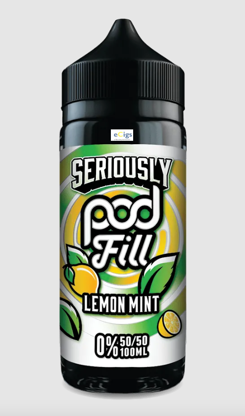 Seriously Pod Fill Lemon Mint 100ml