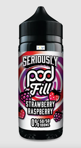 Seriously Pod Fill Strawberry Raspberry 100ml