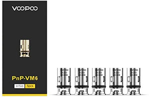 Voopoo PNP VM5 Coils - eCigs of Chester & Buckley