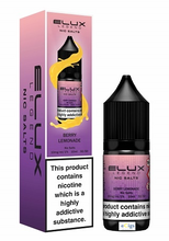 Load image into Gallery viewer, Elux Legend nic salts 10ml 10mg
