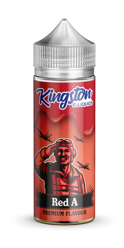Kingston Red A 100ml Shortfill 0mg - eCigs of Chester & Buckley