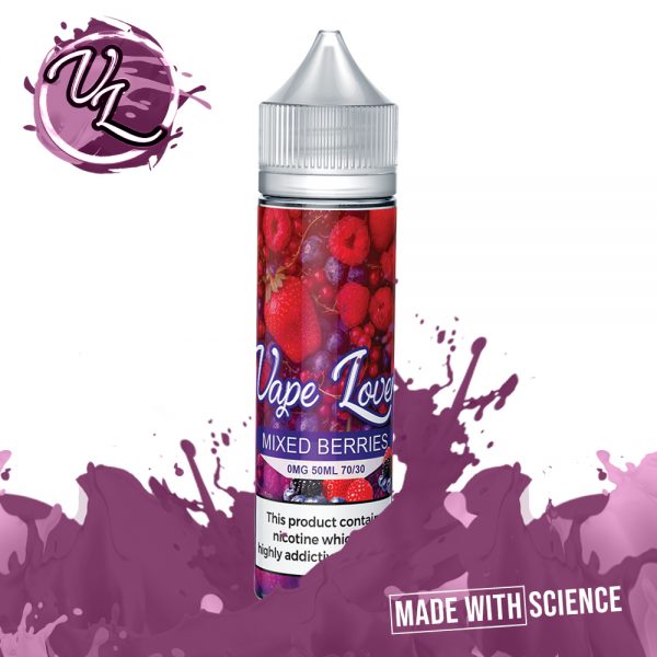 Vape Lovers Mixed Berries 50ml Shortfill 0mg - eCigs of Chester & Buckley