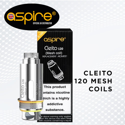 Aspire Cleito 120 Coils - eCigs of Chester & Buckley