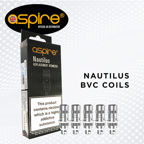 Aspire Nautilus BVC Coils - eCigs of Chester & Buckley