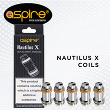 Load image into Gallery viewer, Aspire NautilusX Coils - eCigs of Chester &amp; Buckley
