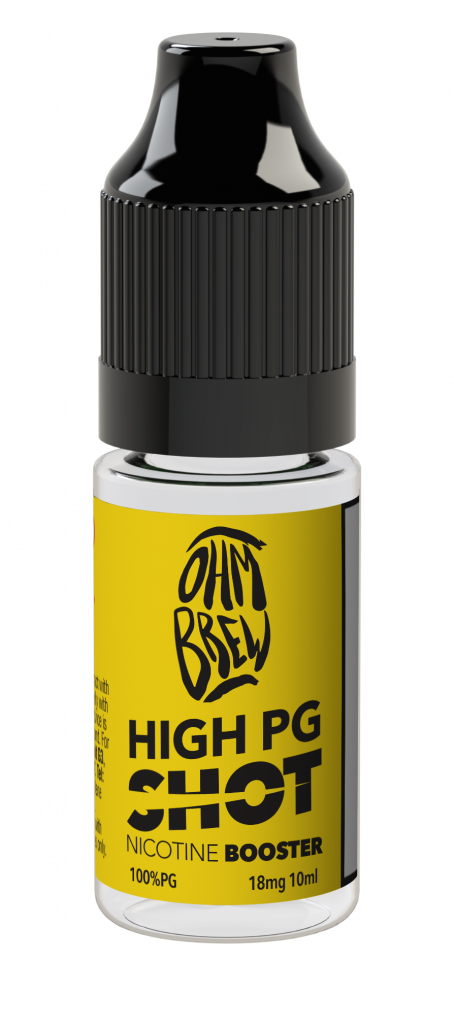 Ohm Brew 100% PG Nic Shot 18mg