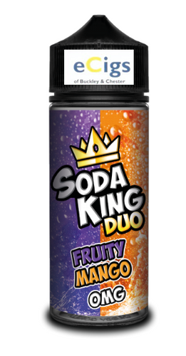 Soda King Duo Fruity Mango 100ml 0mg - eCigs of Chester & Buckley