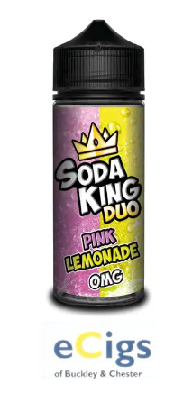 Soda King Duo Pink Lemonade 100ml Shortfill 0mg - eCigs of Chester & Buckley