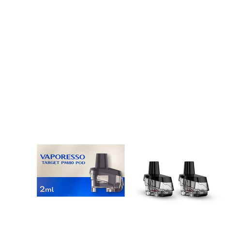Vaporesso PM80 Replacement Pod 2 Pack - eCigs of Chester & Buckley