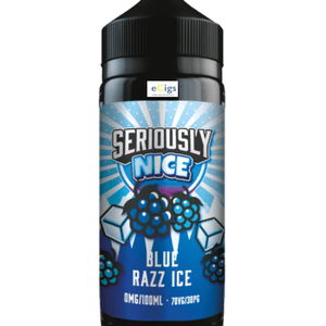 Seriously Nice Blue Razz Ice 100ml Shortfill 0mg