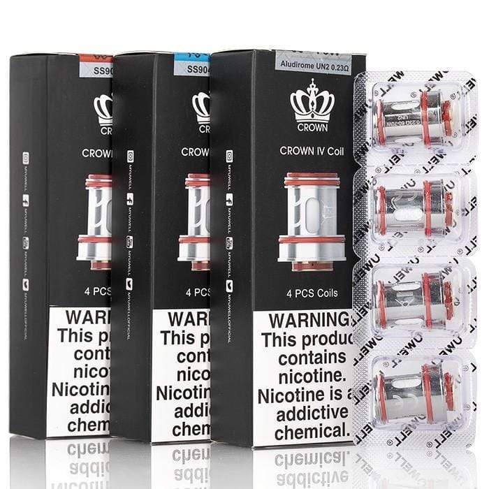 Uwell Crown 4 Coil - eCigs of Chester & Buckley