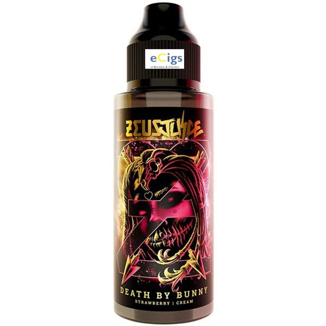 Zeus Death By Bunny 100ml Shortfill 0mg - eCigs of Chester & Buckley