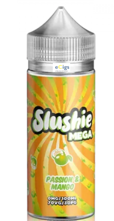 Slushie Mega Passion and Mango 100ml shortfill 0mg