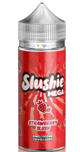 Slushie Mega Strawberry Slush 100ml shortfill 0mg