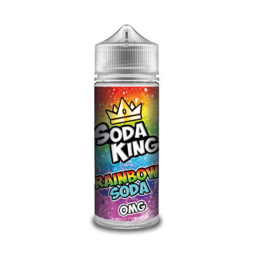 Soda King Rainbow soda 100ml Shortfill 0mg - eCigs of Chester & Buckley