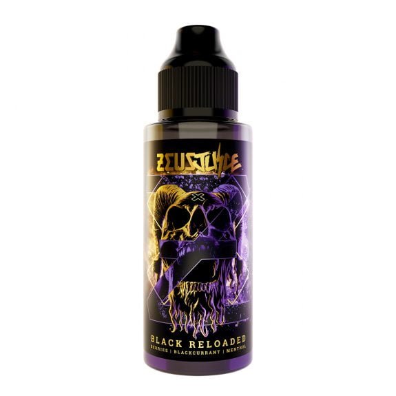 Zeus Black Reloaded 100ml Shortfill 0mg - eCigs of Chester & Buckley