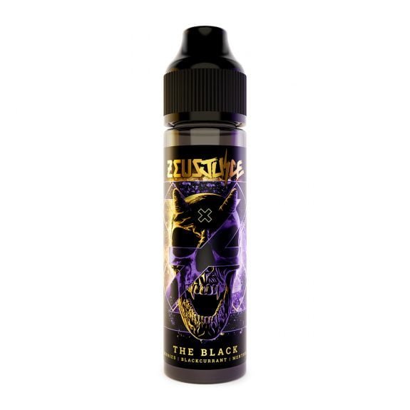 Zeus The Black 50ml shortfill 0mg - eCigs of Chester & Buckley